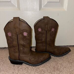 Child cowboy boots, child size 10